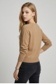 KADIN CAMEL BİSİKLET YAKA REGLAN KOL BASIC MERSERİZE TRİKO KAZAK YY101371